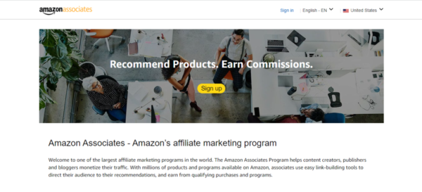 Amazon Affiliate Program